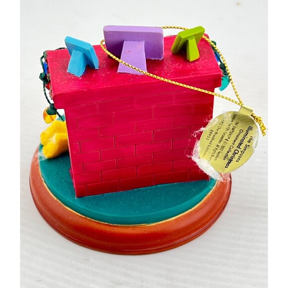 SIMPSONS Bradford Christmas Tree Ornament Illuminated “MMM... Cookies” w/Tags - Picture 3 of 7